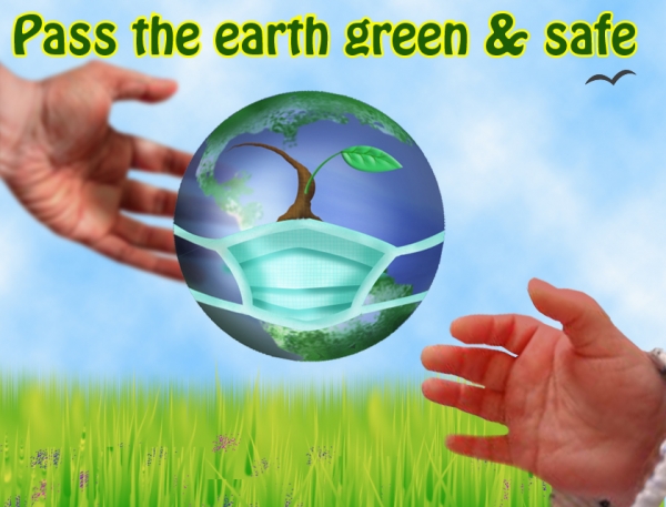 Creation of save earth: Step 3